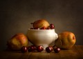 David Royle - Pears and Cherries